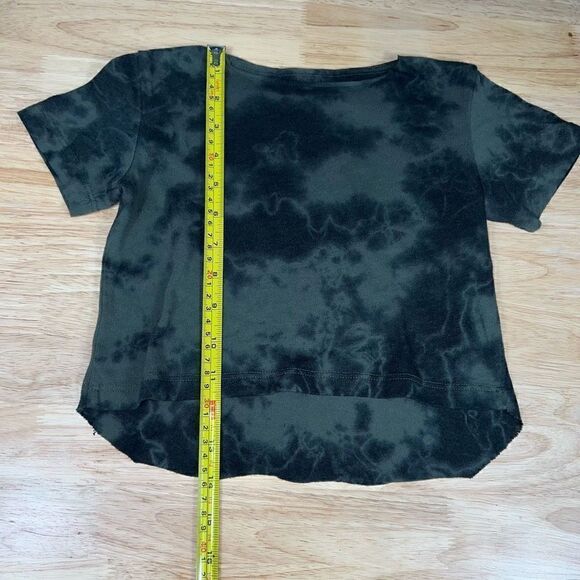 Raquel Allegra Basics Super Soft Raw Cut Tie Dye Handmade T-Shirt Toddler Size 3 - Picture 3 of 8